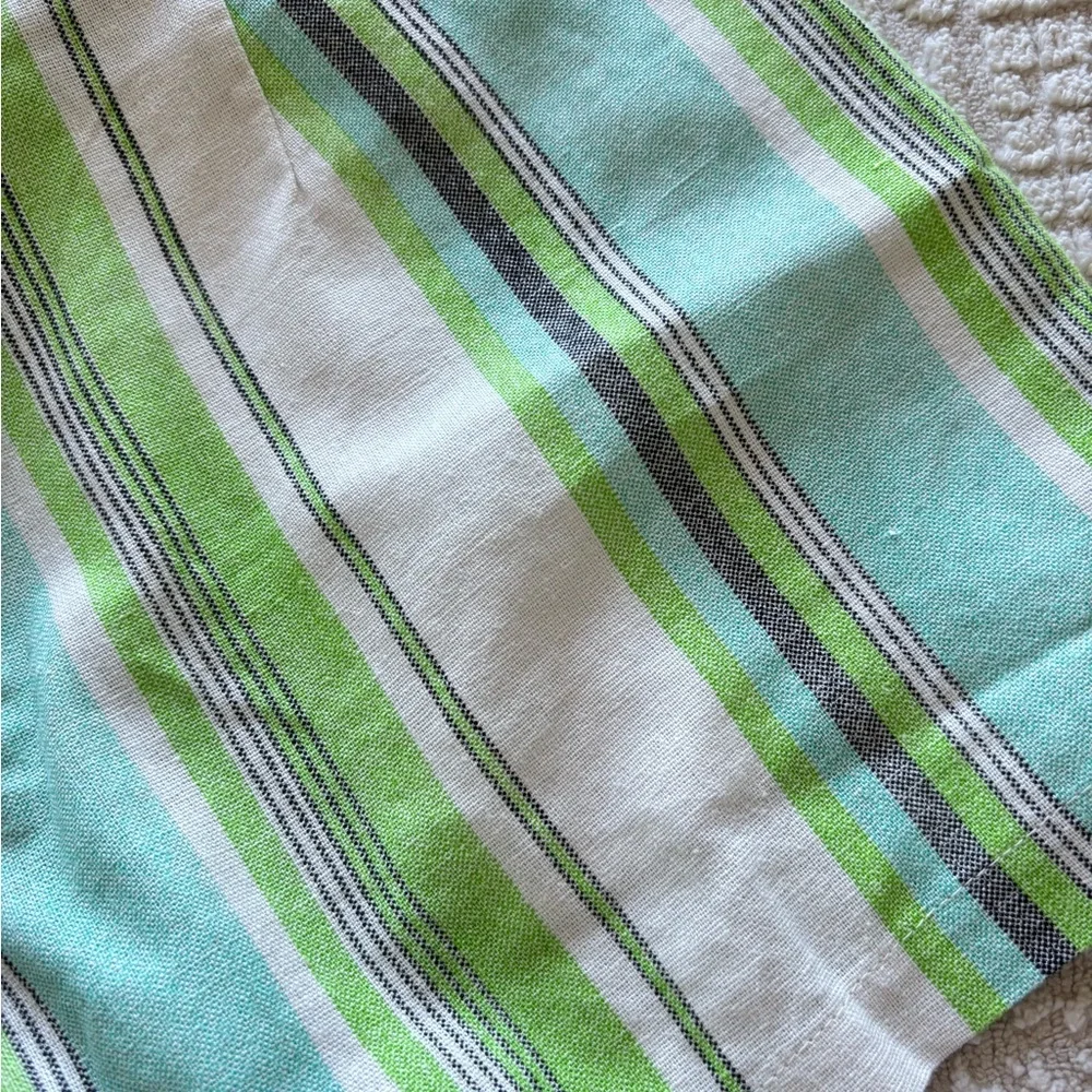 NWT Camille & Sophie Striped Paper Bag Shorts Girls